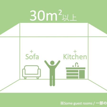 Grand Base Hiroshima Hikarimachi Aparthotel Bagian luar foto