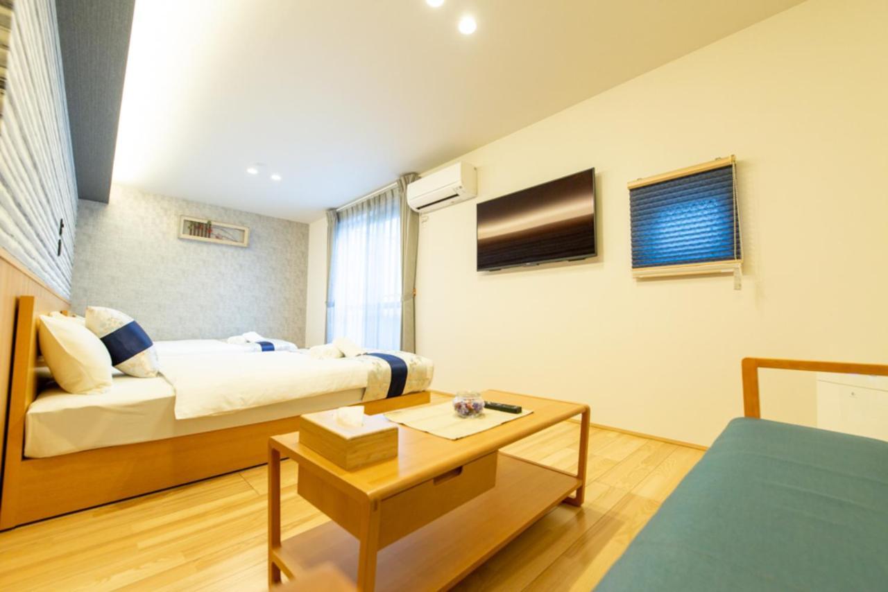 Grand Base Hiroshima Hikarimachi Aparthotel Bagian luar foto