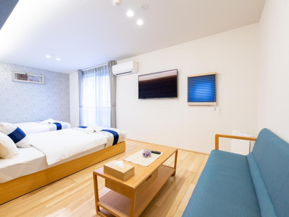 Grand Base Hiroshima Hikarimachi Aparthotel Bagian luar foto