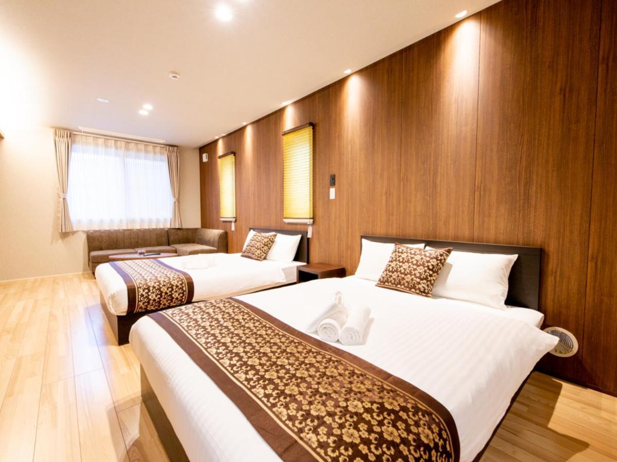 Grand Base Hiroshima Hikarimachi Aparthotel Bagian luar foto