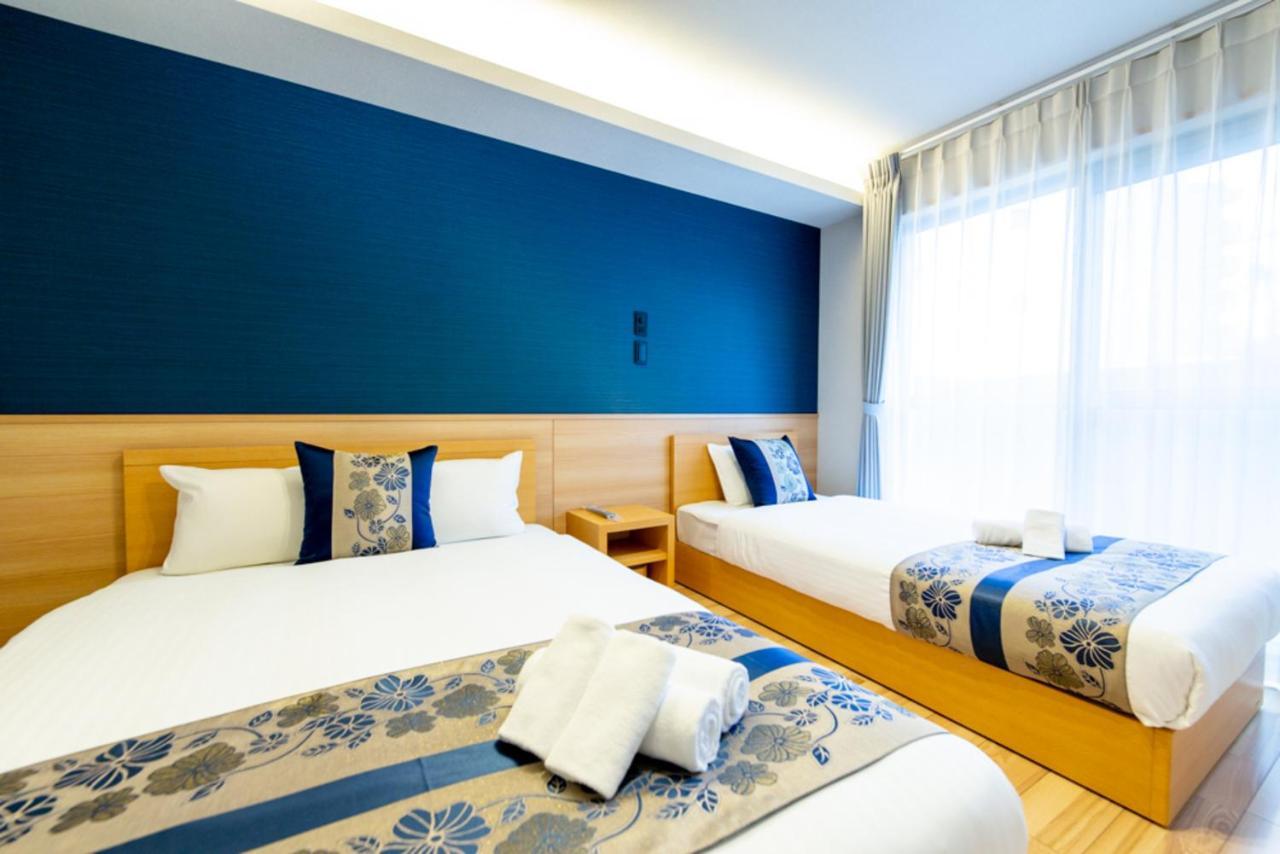 Grand Base Hiroshima Hikarimachi Aparthotel Bagian luar foto